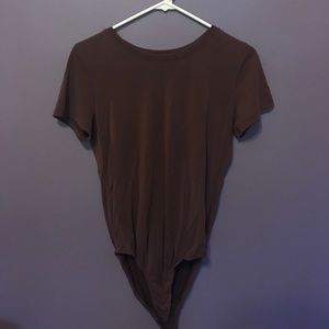 dark purple bodysuit